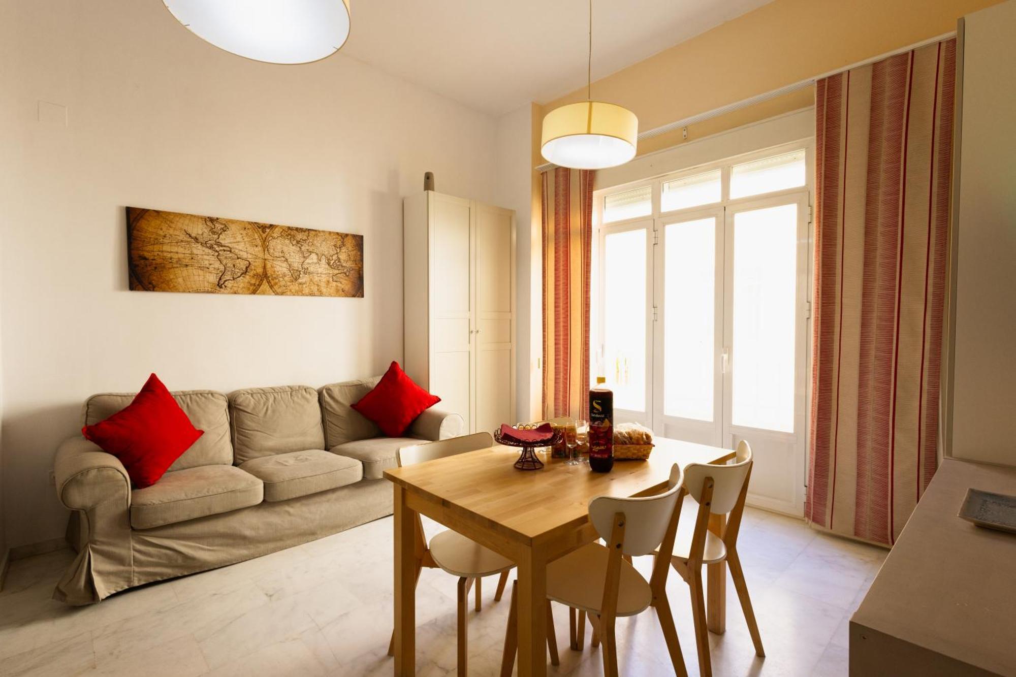 Apartamento Acogedor En Triana Sevilha Exterior foto